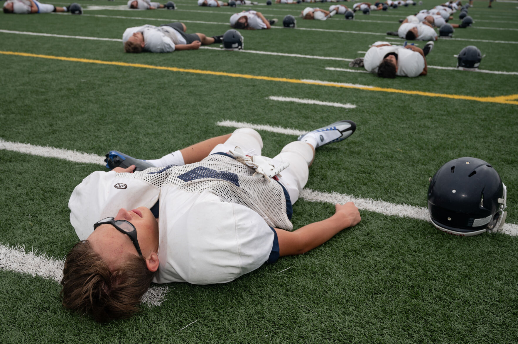 Lincoln North Star football practice, 8:15 a.m.